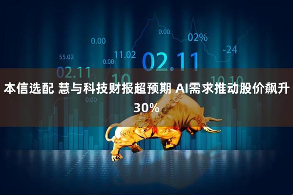 本信选配 慧与科技财报超预期 AI需求推动股价飙升30%